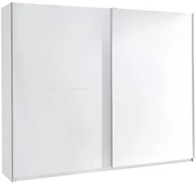 Skriňa Lux 3 biela lesklá 244 cm