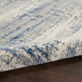 Koberec RUSTIC TEXTURES 10 IVORY / BLUE