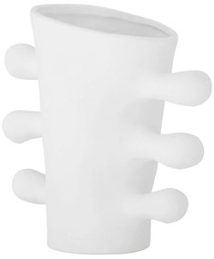 Biela váza z kameniny Pernilla – Bloomingville