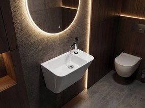 Sapho Sapho, PRIMO keramické umývadlo 50x28cm, biela, 100605