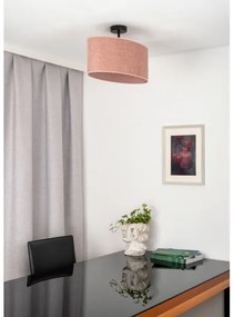 Duolla - Prisadený luster OVAL 1xE27/15W/230V ružová