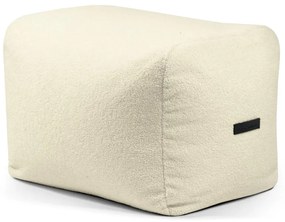 Krémový sedací vak z textílie buklé Plus 70 Lounge – SLOWDOWN