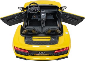 Ramiz Detské autíčko Audi Spyder R8 LIFT žlté