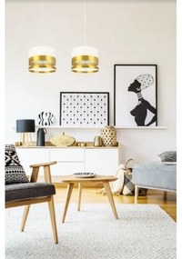 Luster na lanku MILO 2xE27/60W/230V zlatá