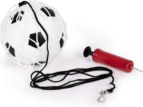 MOVEPRO Tetherball futbalový trenažér na lane s pružinou, nastaviteľný 153–167 cm