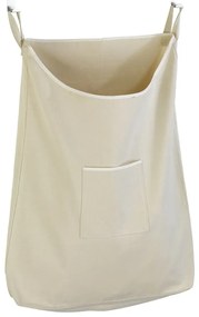 Béžový závesný kôš na bielizeň Wenko Door Laundry, 65 l
