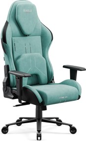 Herné kreslo Normal Size, mätový-čierny: Diablo X-One Prime Mystic Mint