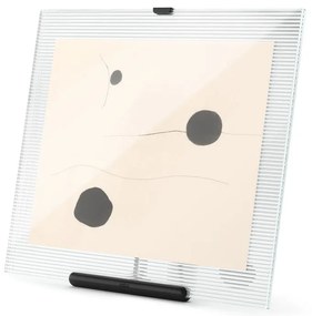 Čierny sklenený stojací rámček 26x30,5 cm Flute – Umbra