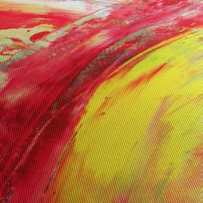 Obraz abstrakcie - maľba (90x60 cm)