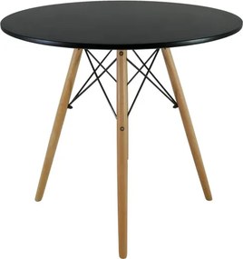 Jedálenský stôl SETTLE čierny FAT1187