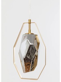Diamond visiaca lampa mosadzná