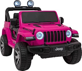 Ramiz Auto Jeep Wrangler Rubicon ružové
