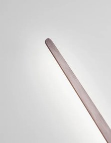 LED nástenné svietidlo Kedo 80 hnedá