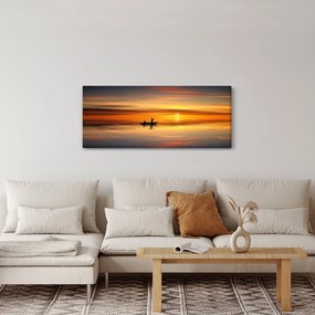 Obraz - plavba na loďke (120x50 cm)