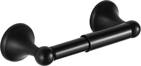 Tutumi Rea Retro, držiak na toaletný papier 332869A, čierna matná, REA-06925