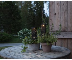 Súprava 2 vonkajších solárnych LED svietidiel Star Trading Izola, výška 18 cm