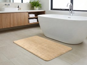 Kúpeľňová predložka TRIVORA 60x100 cm béžová