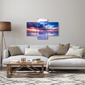 Obraz - Západ slnka pri mori (90x60 cm)