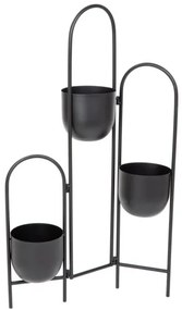 Stojan na kvety FLOERO čierny 876047