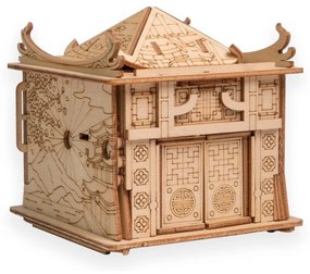 EscapeWelt - Drevený hlavolam Dračí dom