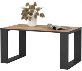 Konferenčný stolík NOX dub craft / čierny
