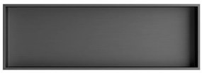 POLYSAN 1301-82B Inserta zapustená polica do obkladu 81 x 27 cm, nehrdz. oceľ, antracit