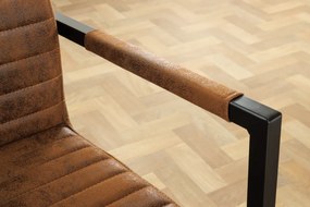 Dizajnová stolička LOFT hnedá