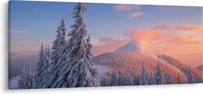 Obraz - Zimná krajina (120x50 cm)
