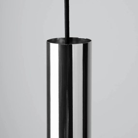 Závesné svietidlo Lagos, 1x chrómové kovové tienidlo