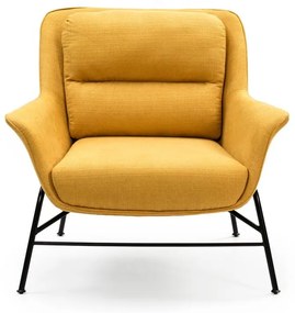 Žlté kreslo Teulat Sadira