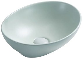 Mexen Elza, umývadlo na dosku 40x34 cm, svetlá zelená matná, 21014046