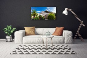 Obraz Canvas Mesto palma krajina 120x60 cm