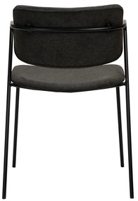 Čierna jedálenská stolička Zed – DAN-FORM Denmark