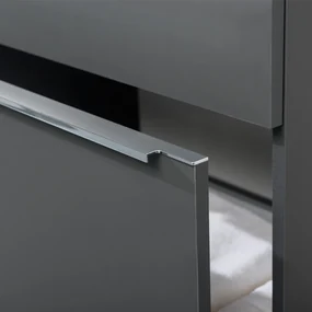 Mereo, Mereo Mailo, kúpeľňová skrinka 101 cm, chróm madlo, Multidecor, Dub Wotan, MER-CN592SDWOT