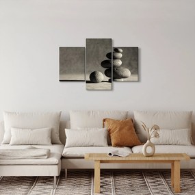 Obraz - Šedé kamene (90x60 cm)