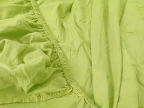 Jersey plachta BASIC svetlozelená 90 x 200 cm