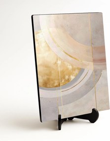 DUBLEZ | Veľký abstraktný obraz - Gold