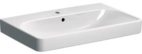 Umývadlo Geberit Smyle Square 75x48 cm s otvorom uprostred 500.249.01.1
