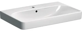 Umývadlo Geberit Smyle Square 75x48 cm  s otvorom uprostred 500.249.01.1