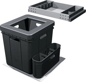 Franke Mythos odpadkový kôš, sorter , 40 l čierny 121.0307.554