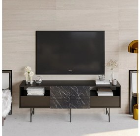 TV Stolík DERIN 65x180 cm čierna