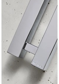 P.M.H. PX2C/4 - Kúpeľňový rebríkový radiátor PLUTO X 350W 150 cm lesklý chróm