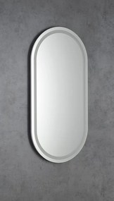 Sapho Sapho, NYX zrkadlo oválne s LED osvetlením 45x90cm, NY045