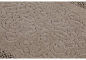 SADA 2x Kúpeľňová predložka PIANTE 60/100 cm hnedá