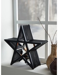 Čierna vianočná svetelná dekorácia Bamboo – Markslöjd