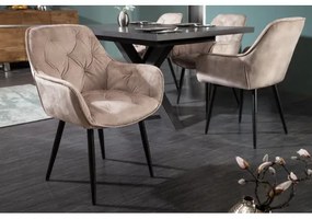 Stolička 41178 Milano Zamat Champagner  - Komfort-nábytok