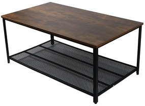 Konferenčný Stolík Loft 8629 E dark vintage wood