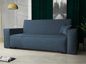 Rozkladacia pohovka Carivia Duo IV (tmavomodrá) (s úl. priestorom). Vlastná spoľahlivá doprava až k Vám domov. 1121984