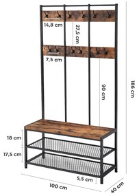 Vešiak do predsiene LOFT
