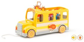 Woody Auto školský autobus so zvukmi a svetlom